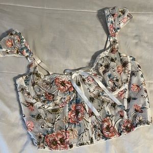 victoria secret bustier top